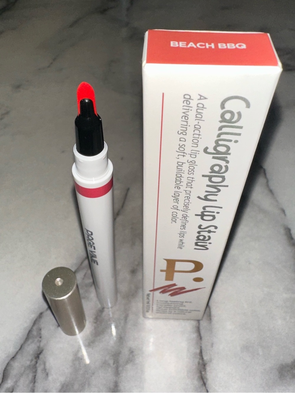 lip stain in vibrant red- Beach BBQ Red